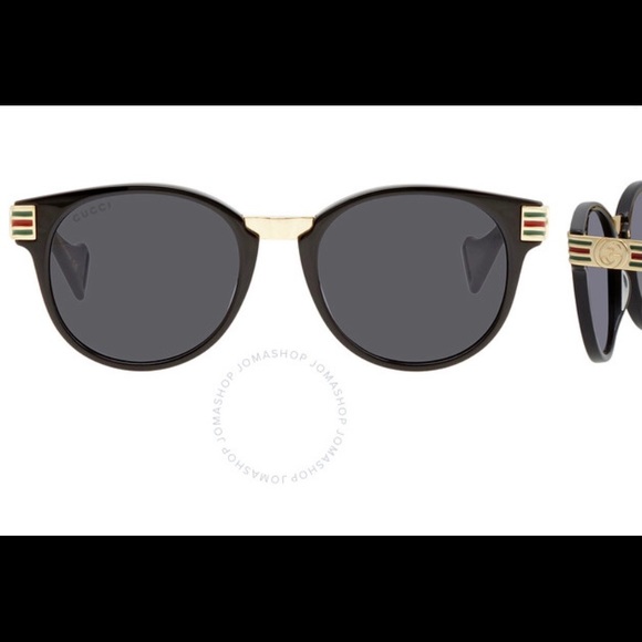 Gucci
Grey Round 50mm Sunglasses GG0586S-001